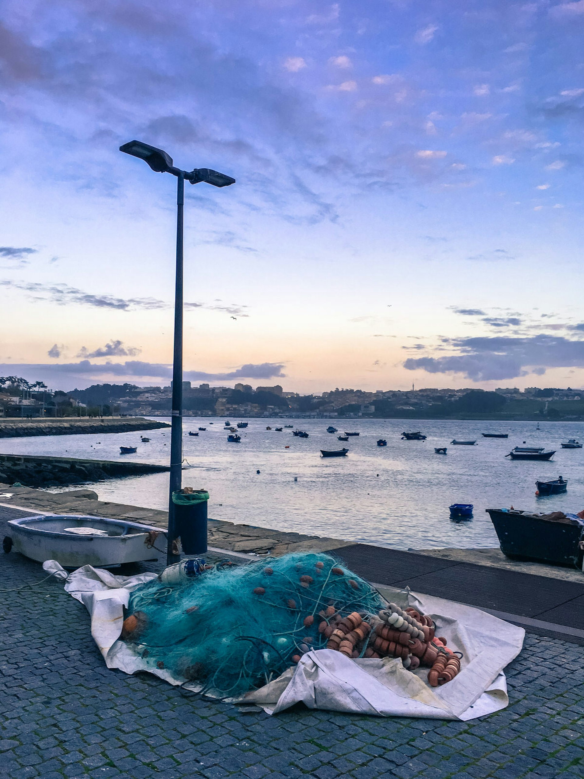 Emily loves the atmospheric walk past the fishing boats at Foz © Emily McAuliffe / Lonely Planet