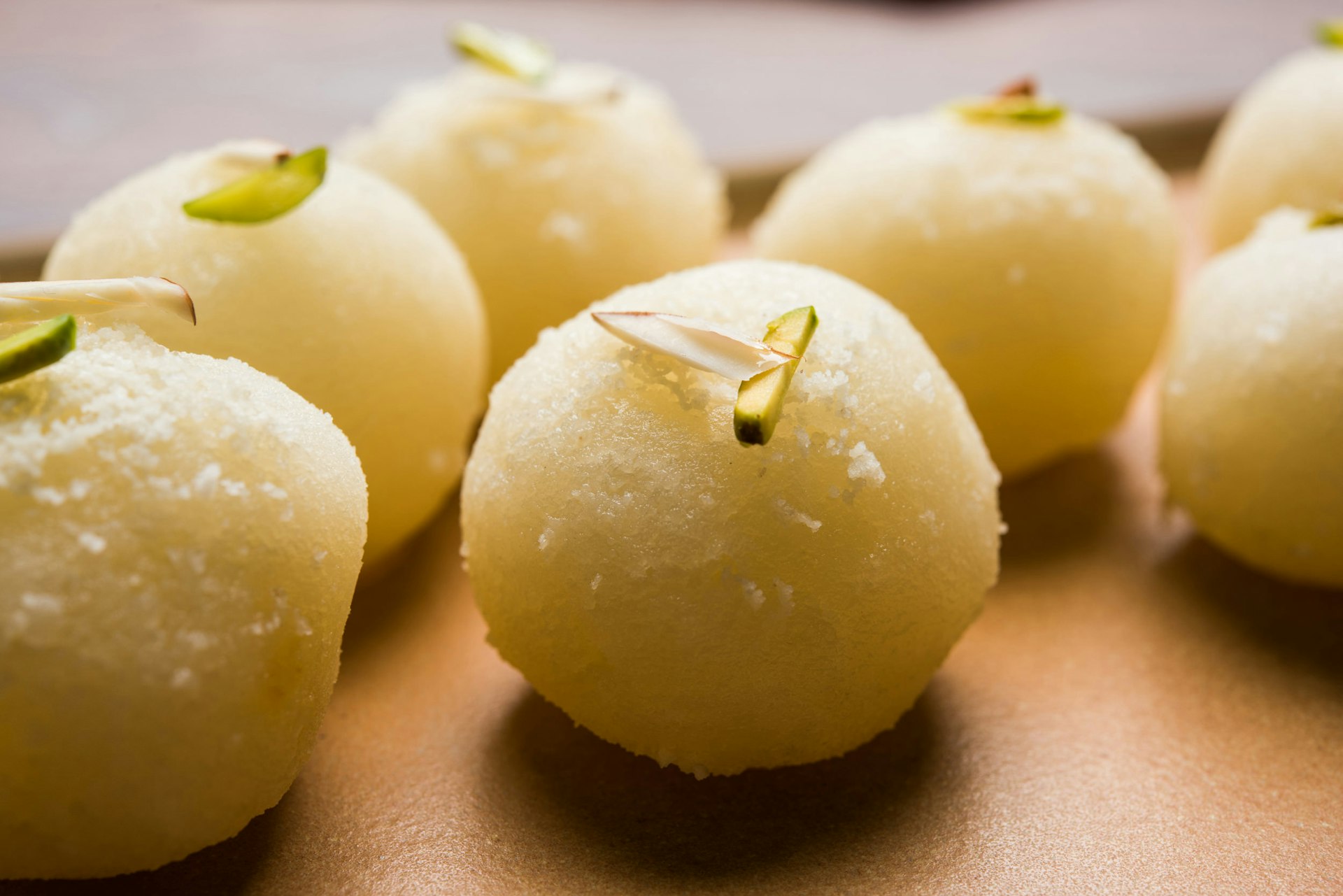 Roshogolla (cottage cheese in syrup) is perhaps the most famous of all Bengal's many sweet treats © subodhsathe / Getty Images