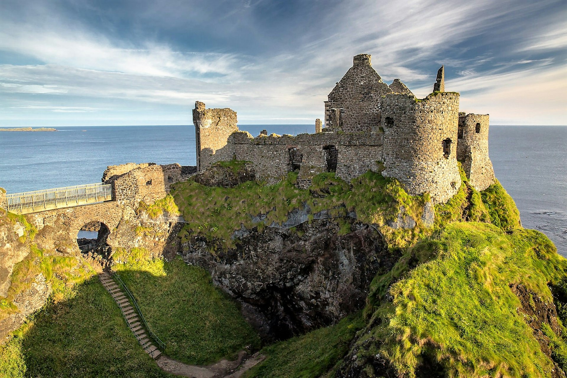Bushmill's whiskey might be old, but Dunluce Castle has an even longer past © Rainbow79 / Getty Images / iStockphoto