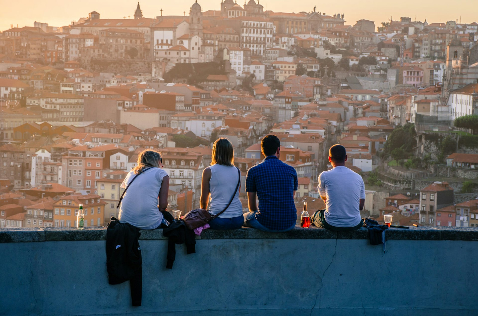 Looking out over Porto from the Jardim do Morro © Emily McAuliffe / Lonely Planet