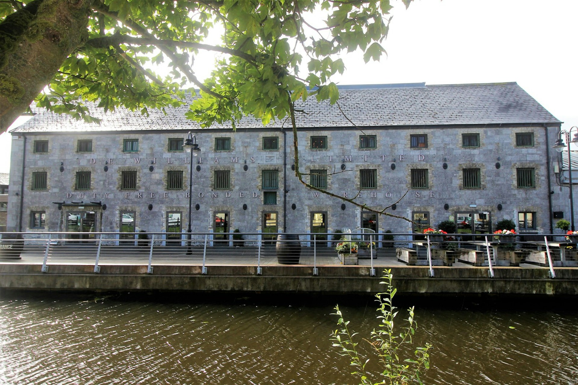 An old warehouse has become home to the Tullamore whiskey tour © Vic O'Sullivan