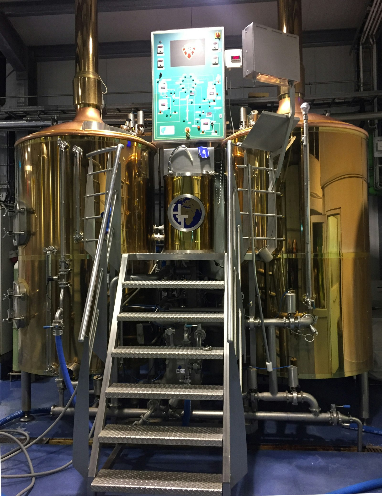 Two-large-copper-brewing-vessels-within-Bruggsmiðjan–Kaldi-microbrewery-in-Árskógssandur © Matt Phillips / Lonely Planet 