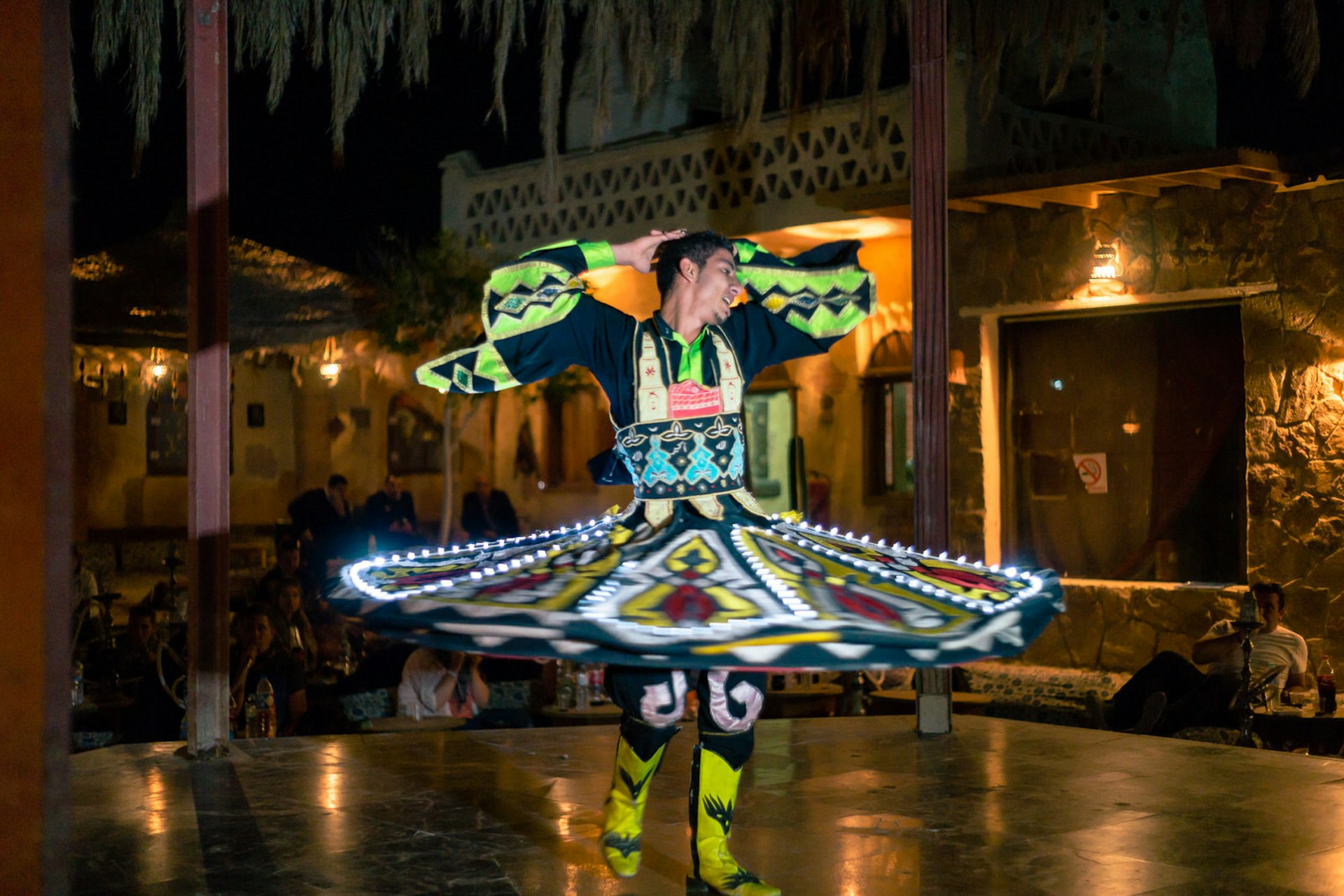 Tanoura dance performer. Image by Valerii Iavtushenko / Shutterstock