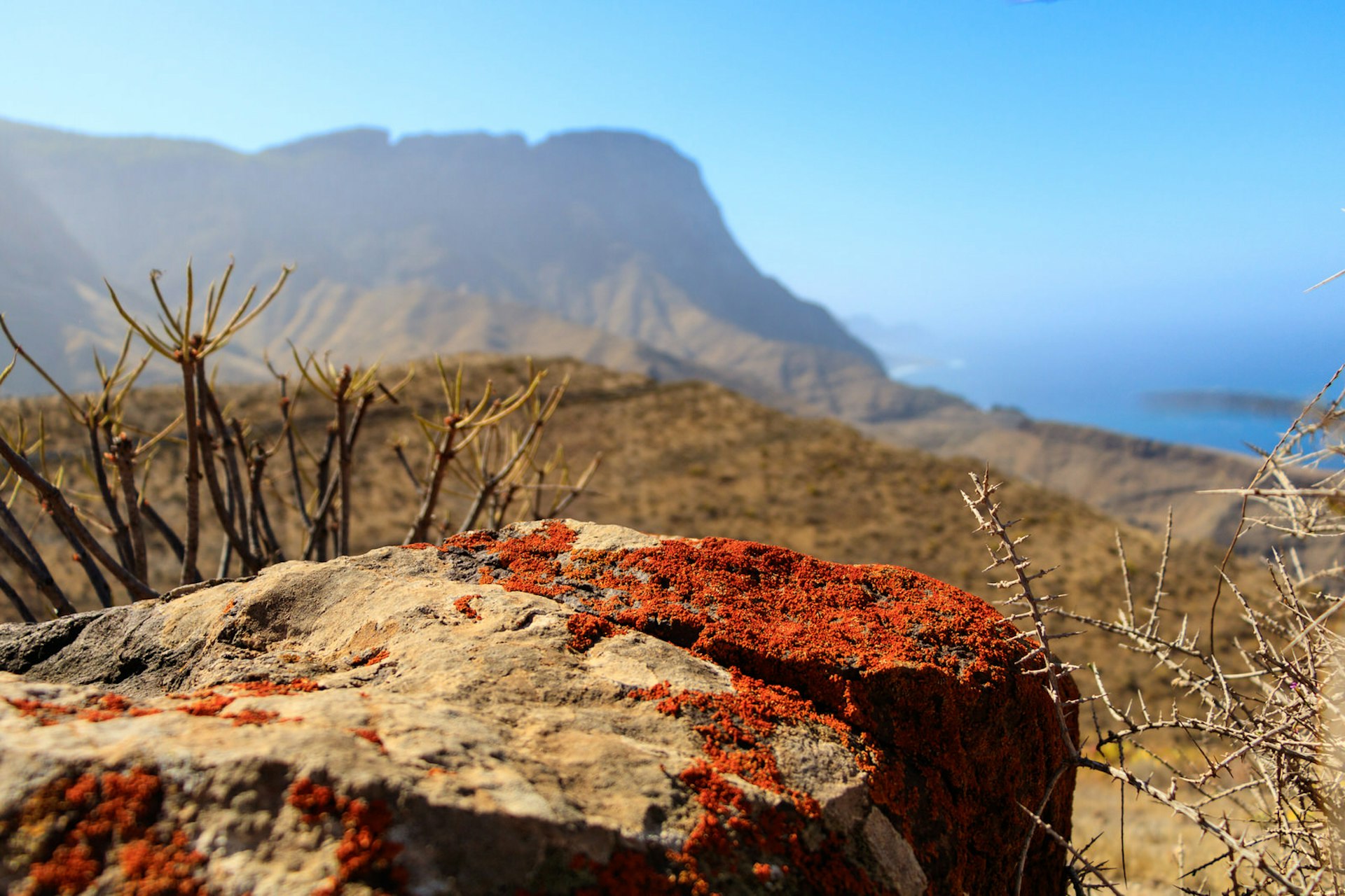 A walk in the Valle de Agaete provides stunning views along Gran Canaria's west coast © Gran Canaria Natural and Active