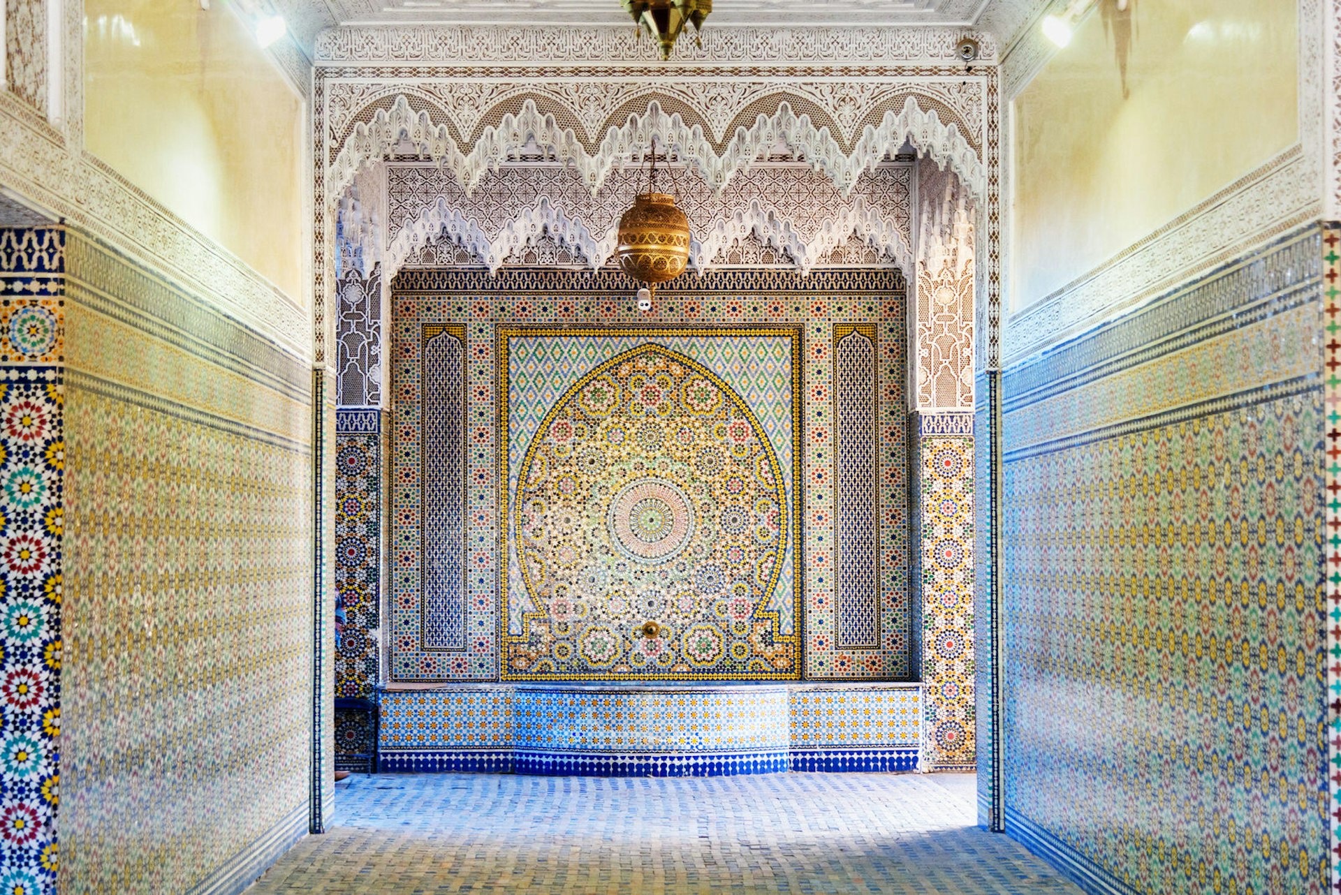 Entrance to Ensemble Artisanal, Marrakesh, Morocco