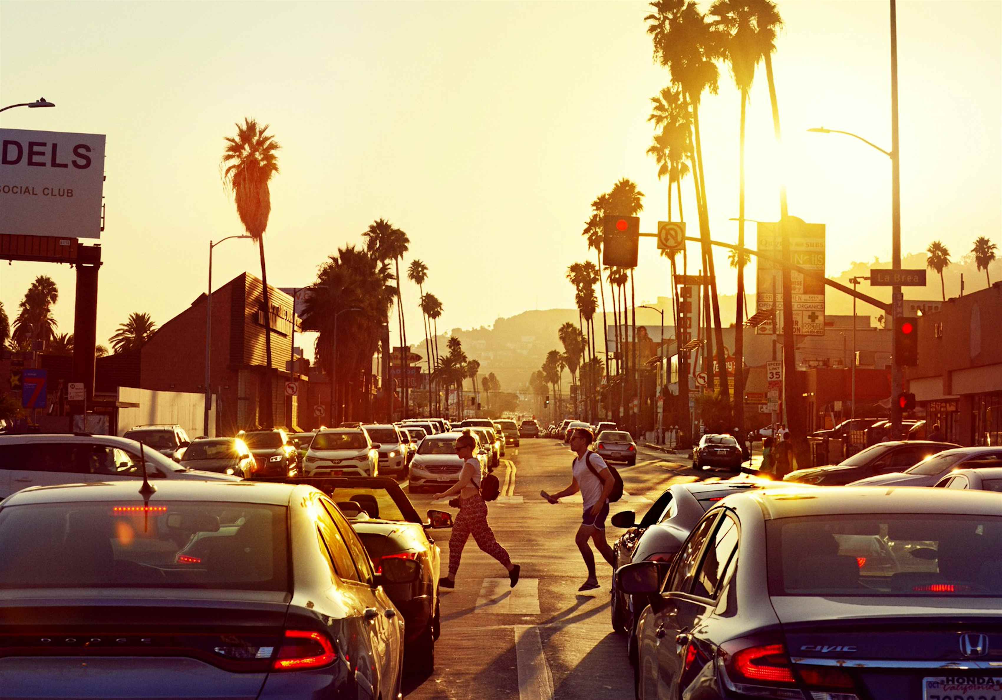 Witnessing a new dawn walking the length of LA’s Sunset Boulevard