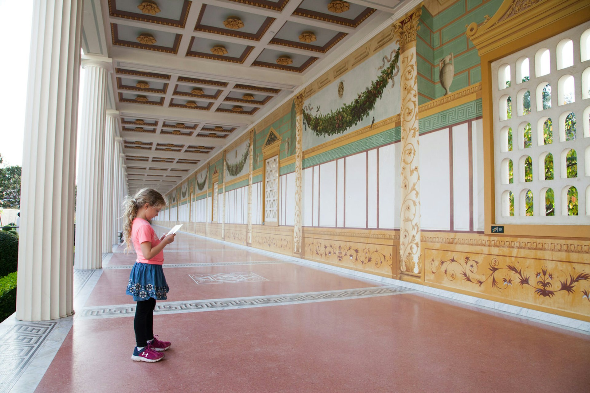 Exploring the Getty Villa in Los Angeles © Christine Knight / Lonely Planet
