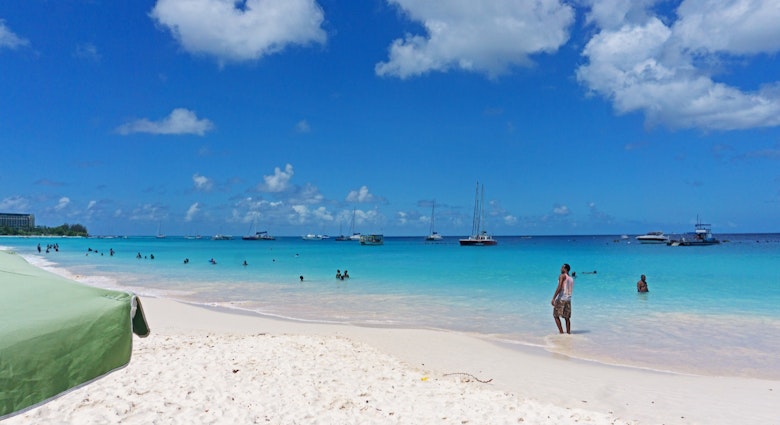 Carlisle Bay is one of the most picturesque beaches in Barbados Lebawit Lily Girma / Lonely Planet