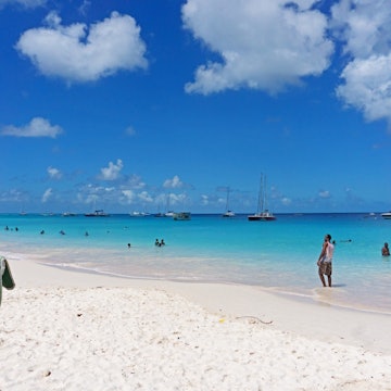 Carlisle Bay is one of the most picturesque beaches in Barbados Lebawit Lily Girma / Lonely Planet