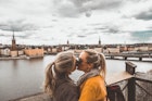 Features - Kissing with Stockholm View