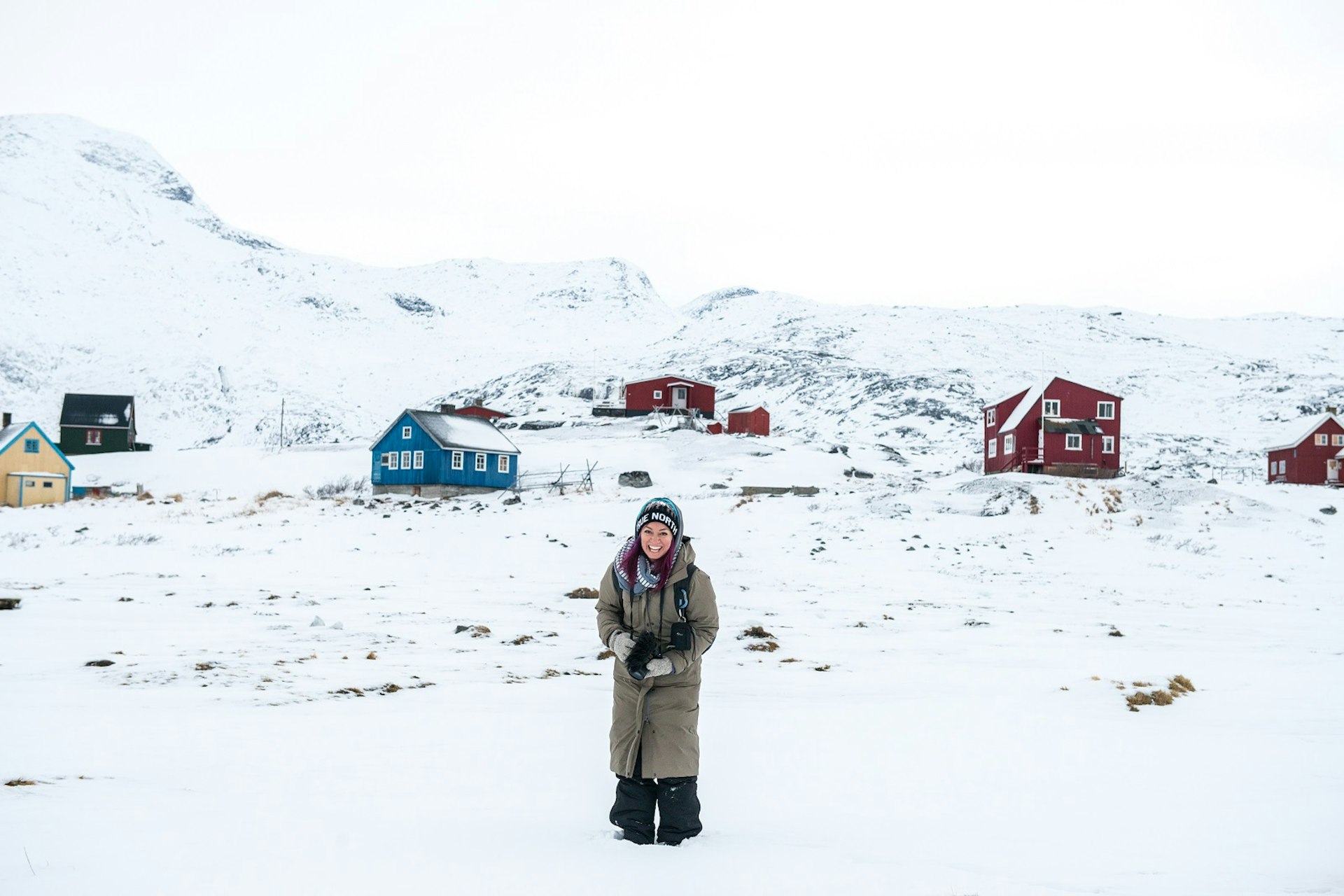 Kristen Sarah in Greenland