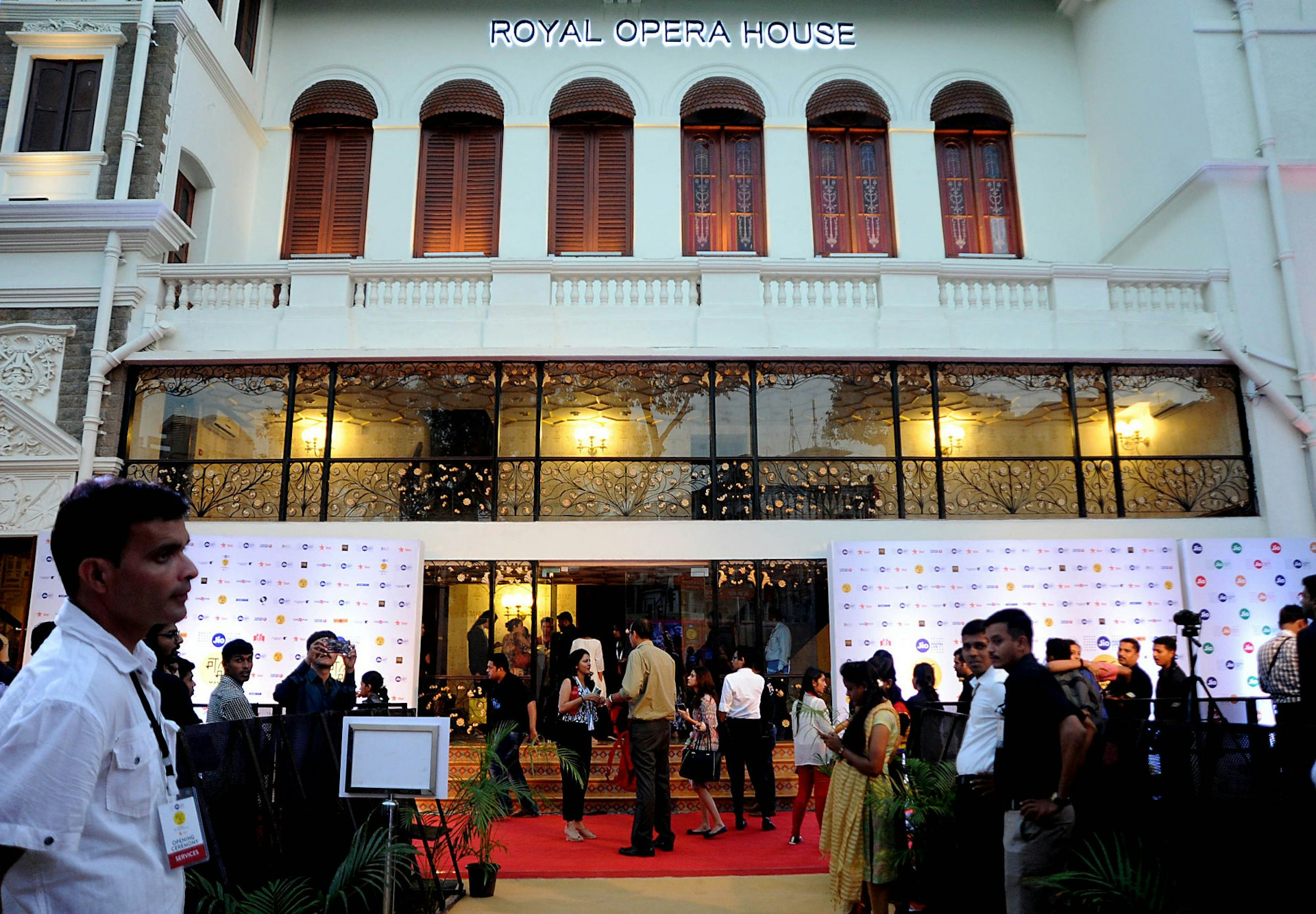 Bollywood stars attend the Jio MAMI 18th Mumbai Film Festival opening ceremony at the Royal Opera House