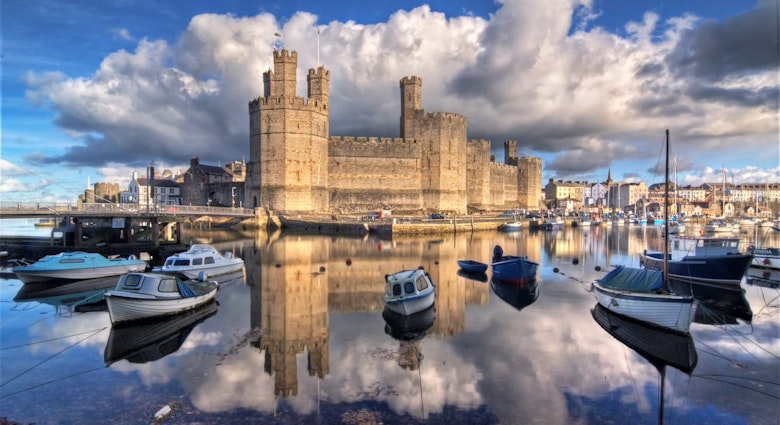 Caernarfon Castle is one of Wales' most popular visitor destinations © PayPal / Getty Images