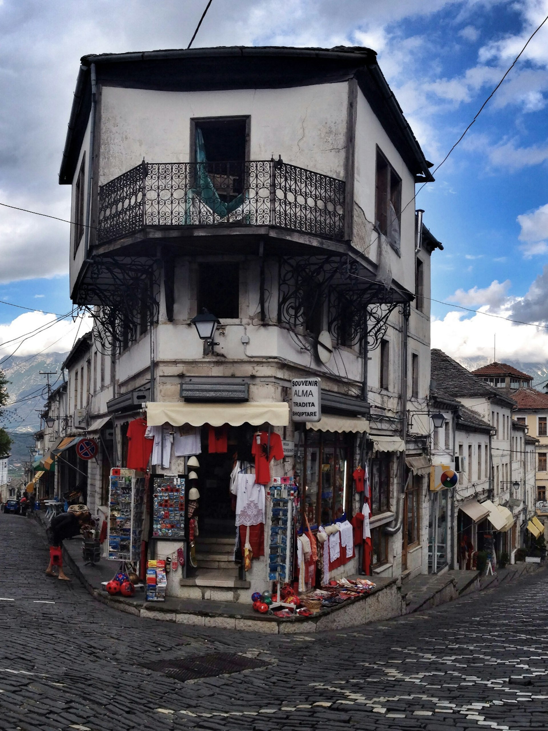 The old Ottoman quarter of Gjirokastra, a magical hillside town © Larissa Olenicoff / Lonely Planet 