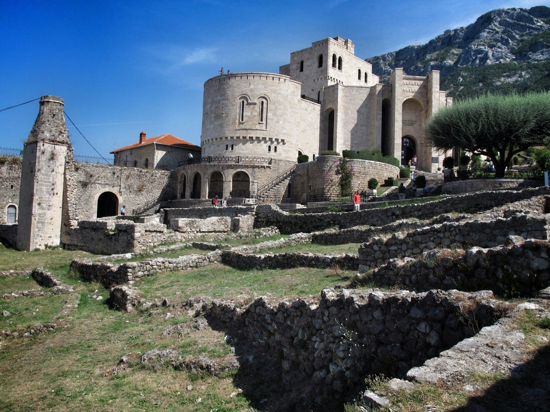 The Skanderbeg Museum in Kruja, the home town of Albania's national hero © Larissa Olenicoff / Lonely Planet