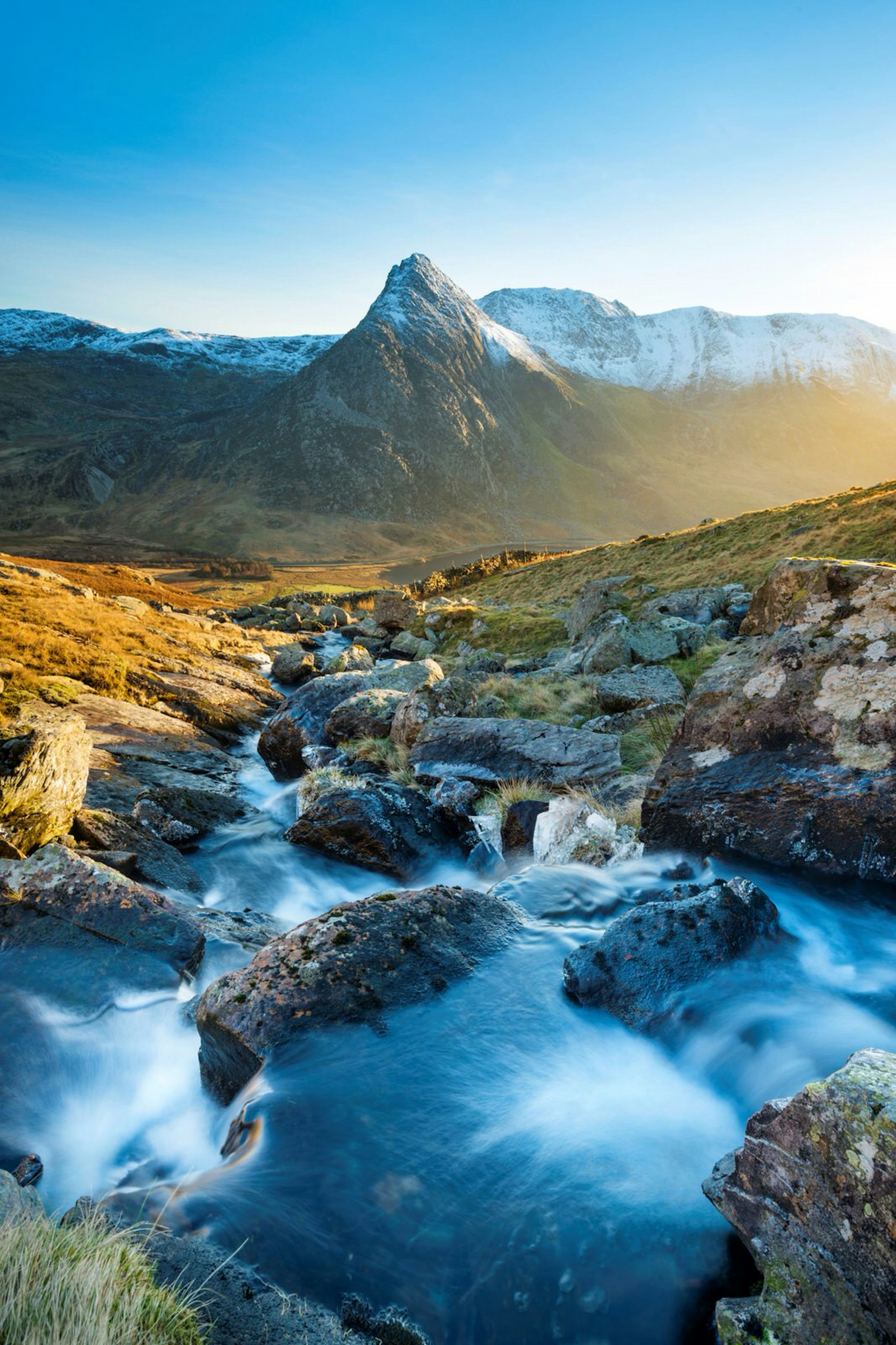 Tryfan mountain in the Ogwen Valley is one of Snowdonia's 90 peaks © Justin Foulkes / Lonely Planet