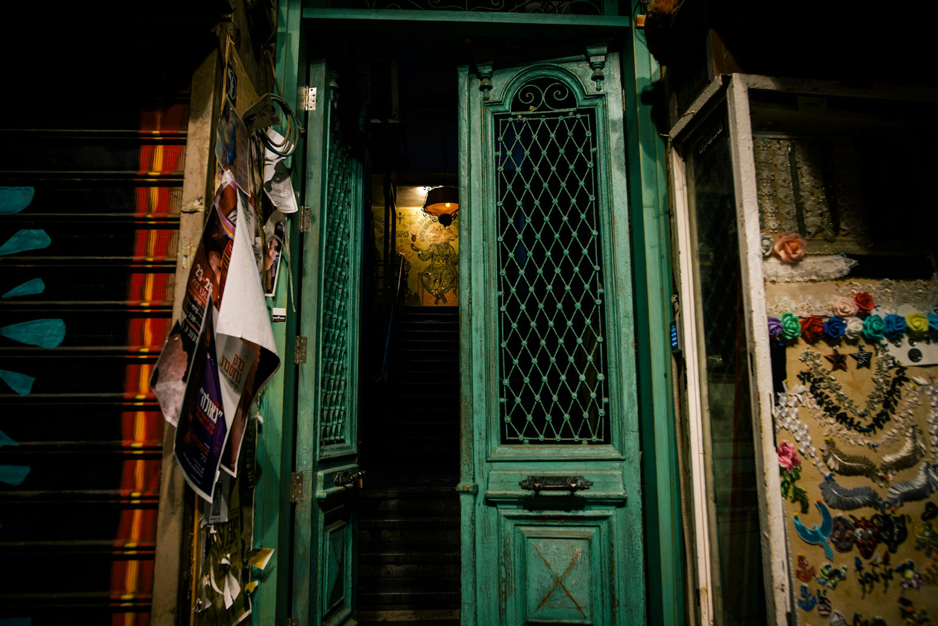 Entrance to the Prince bar in Tel Aviv, Israel © The Prince