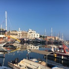 Fishing boats and traditional wooden ships moored in Kyrenia’s old harbour © Brana Vladisavljevic / Lonely Planet