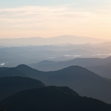 Features - North Georgia Appalachian Mountain Sunset