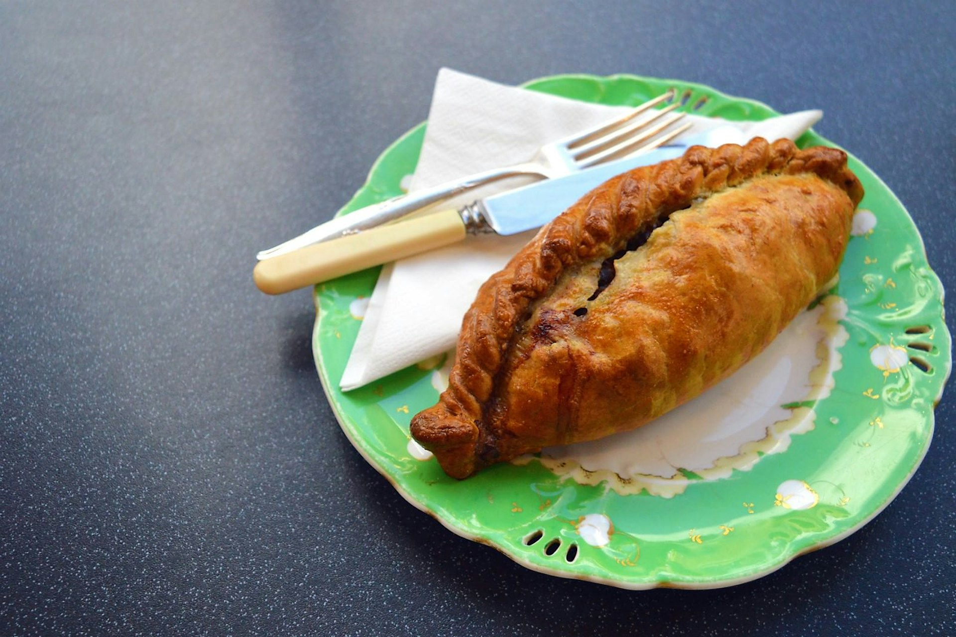 You can't come to Cornwall and not try a pasty © Emma Sparks / Lonely Planet