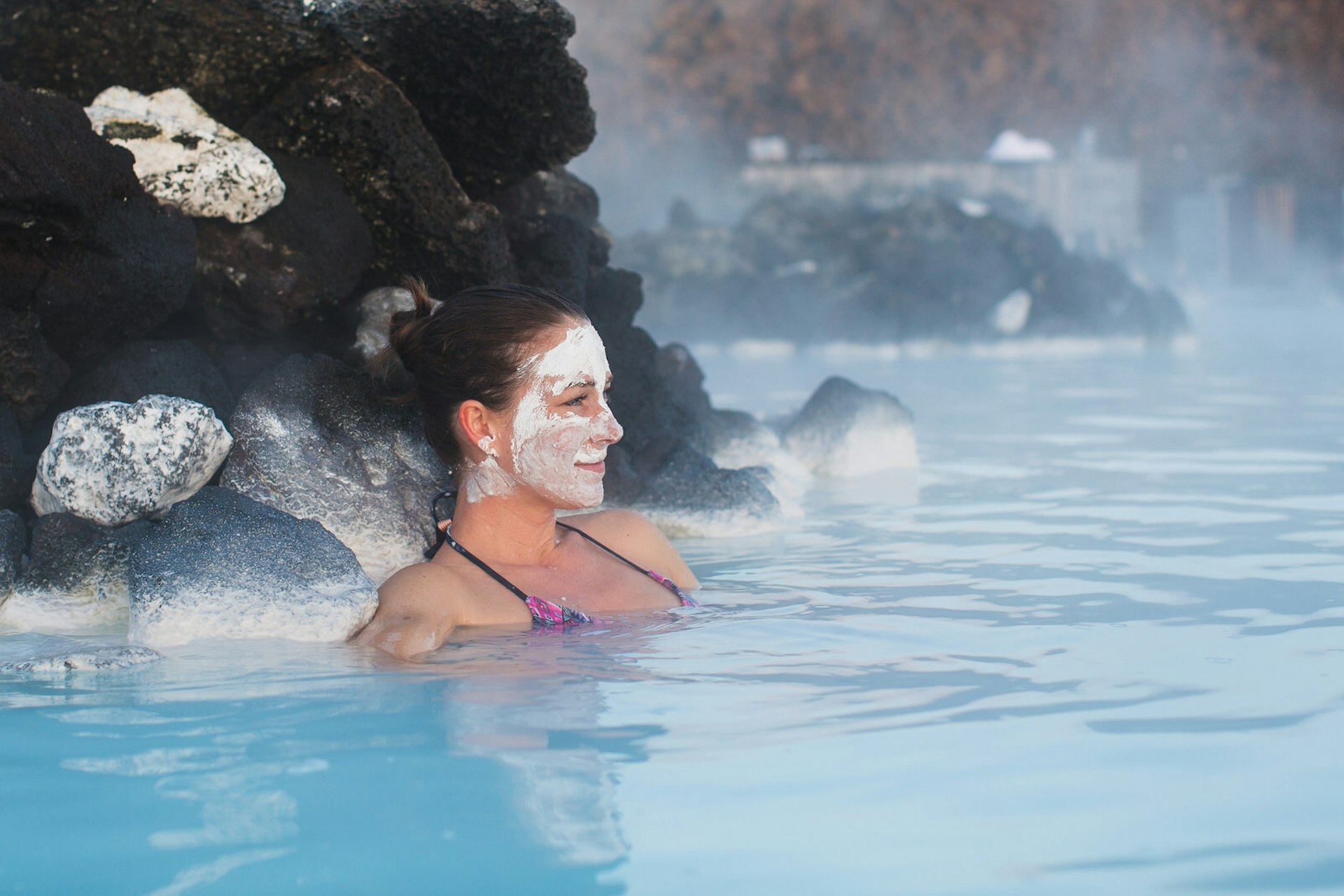 Slap on some silica and relax in the Blue Lagoon's balmy waters © dmitry_islentev / Shutterstock