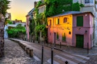 The sun sets over the Montmartre quarter in Paris, France © Catarina Belova/Shutterstock