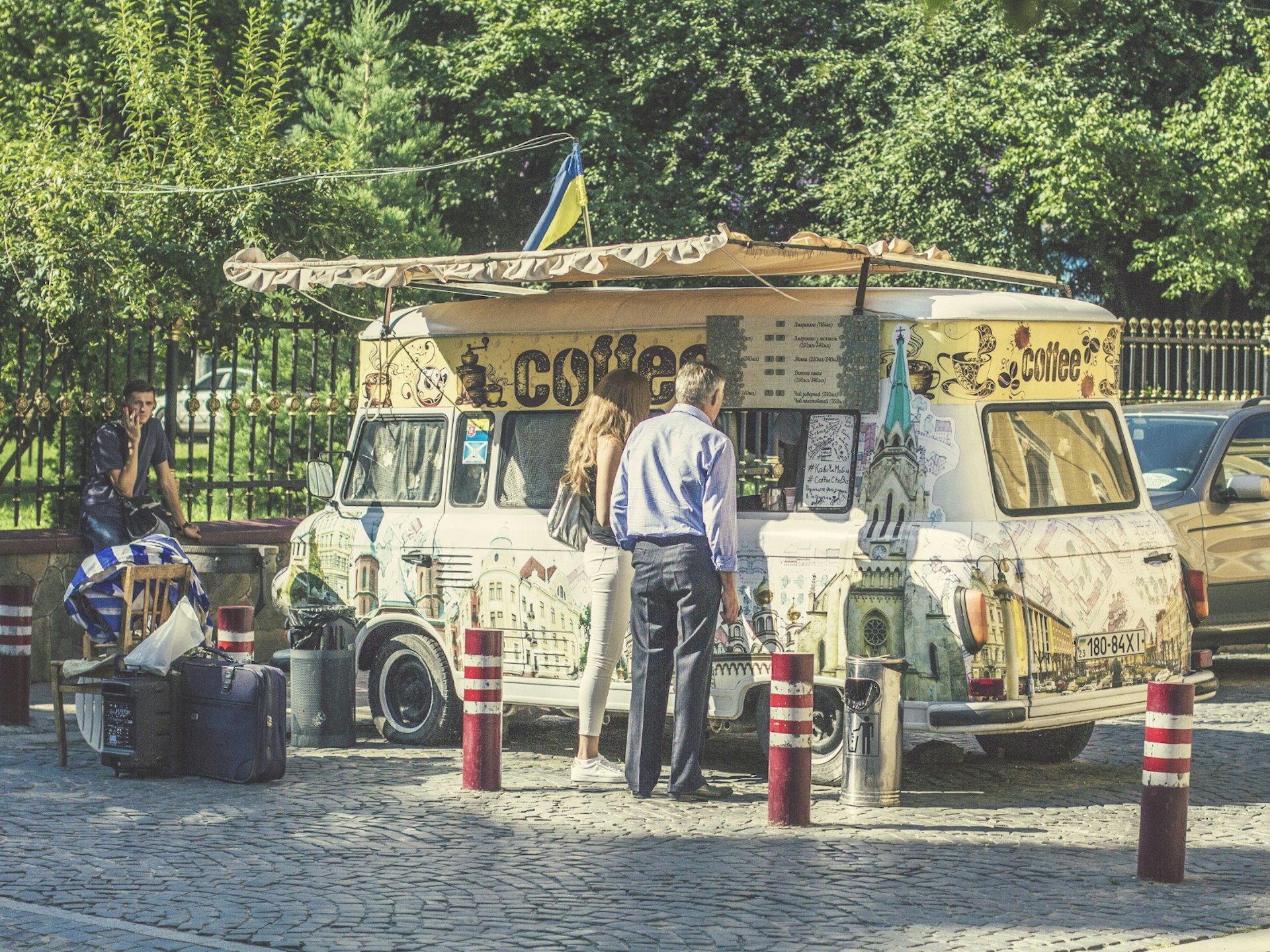 Traditional coffee trucks are a common sight on the streets of Kyiv © Sun_Shine / Shutterstock