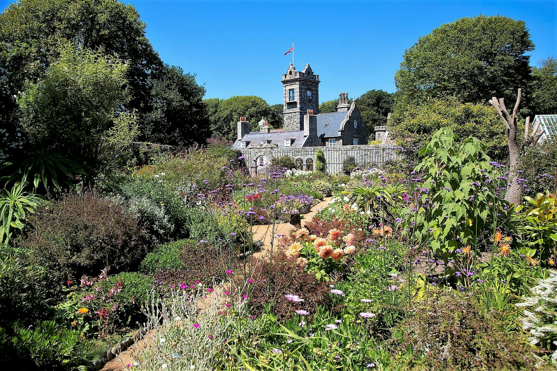 The Seigneurie Gardens contain a range of exotic plants that thrive in Sark's microclimate © Michael Heffernan / Lonely Planet
