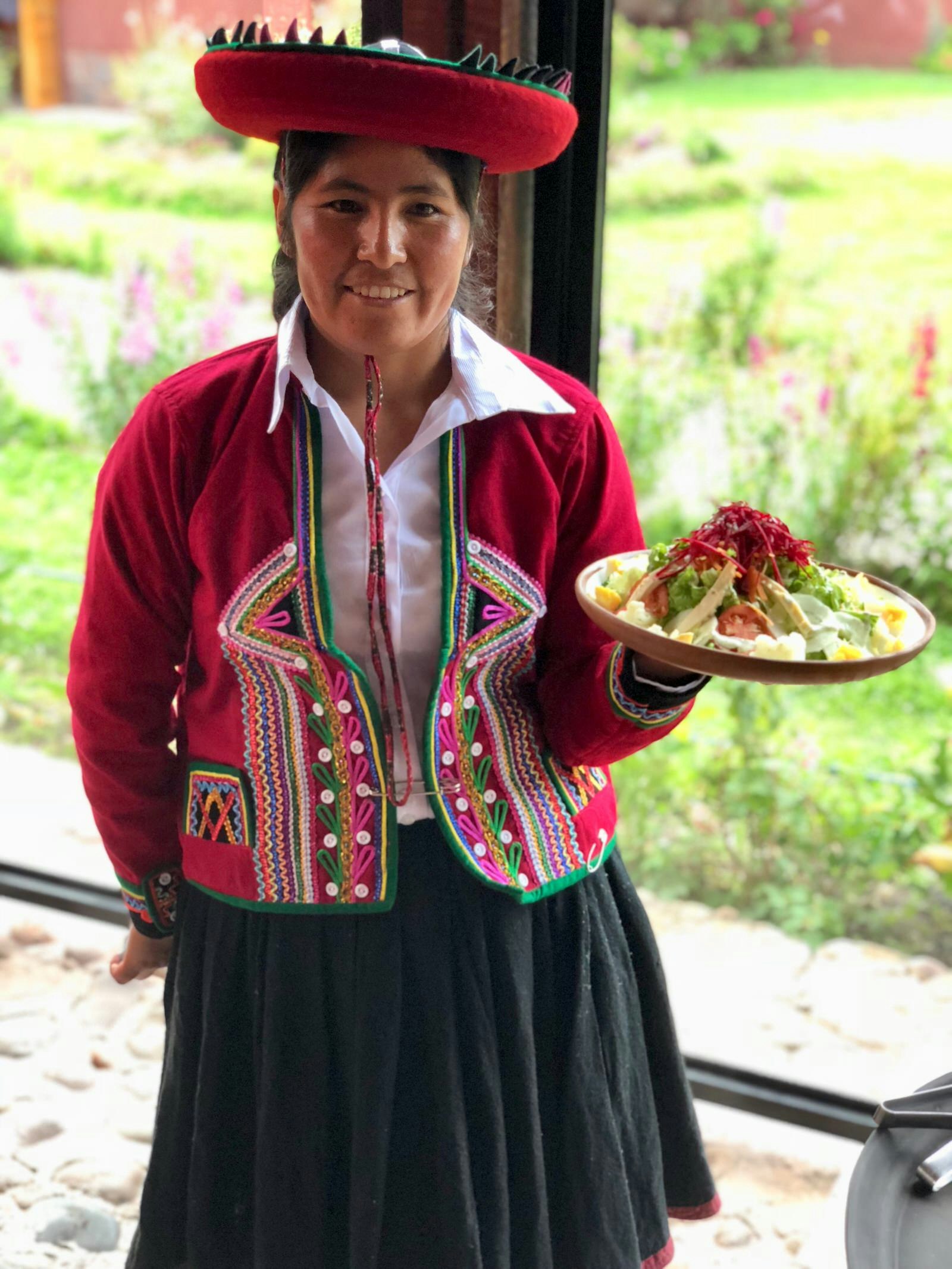 Enjoying Peruvian food for lunch at Parwa Community Restaurant has broad impact © Uncornered Market