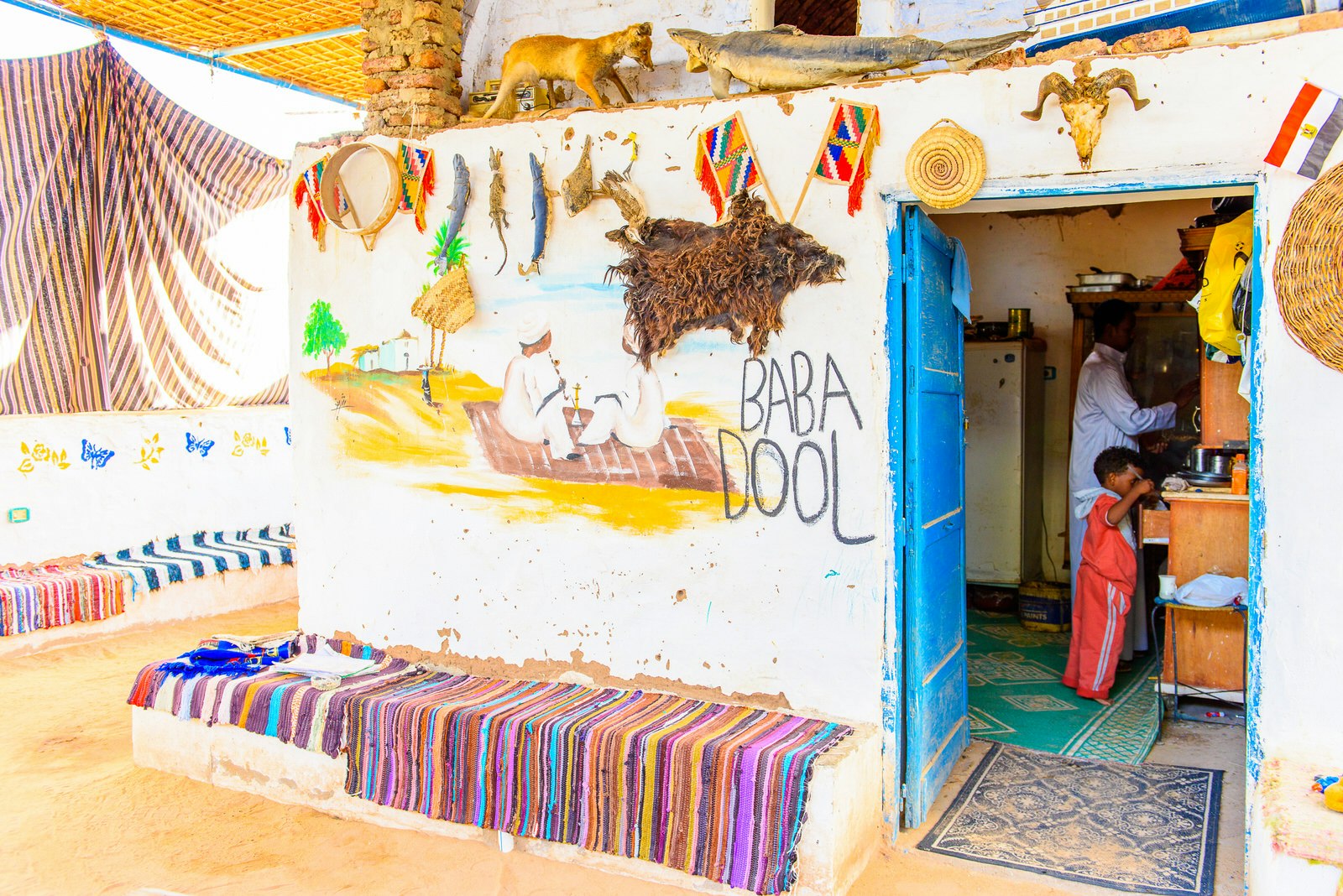 Interior of a house in a Nubian village near Aswan © Anton_Ivanov / Shutterstock