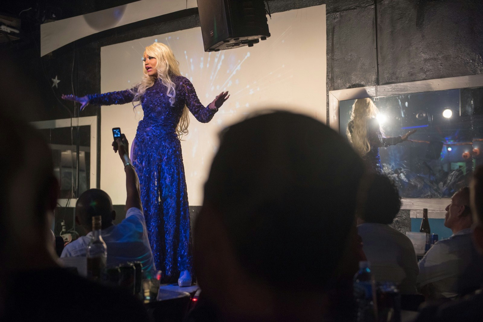 A drag queen performs at Las Vegas Lounge in Havana, Cuba © David Aaron / Getty Images