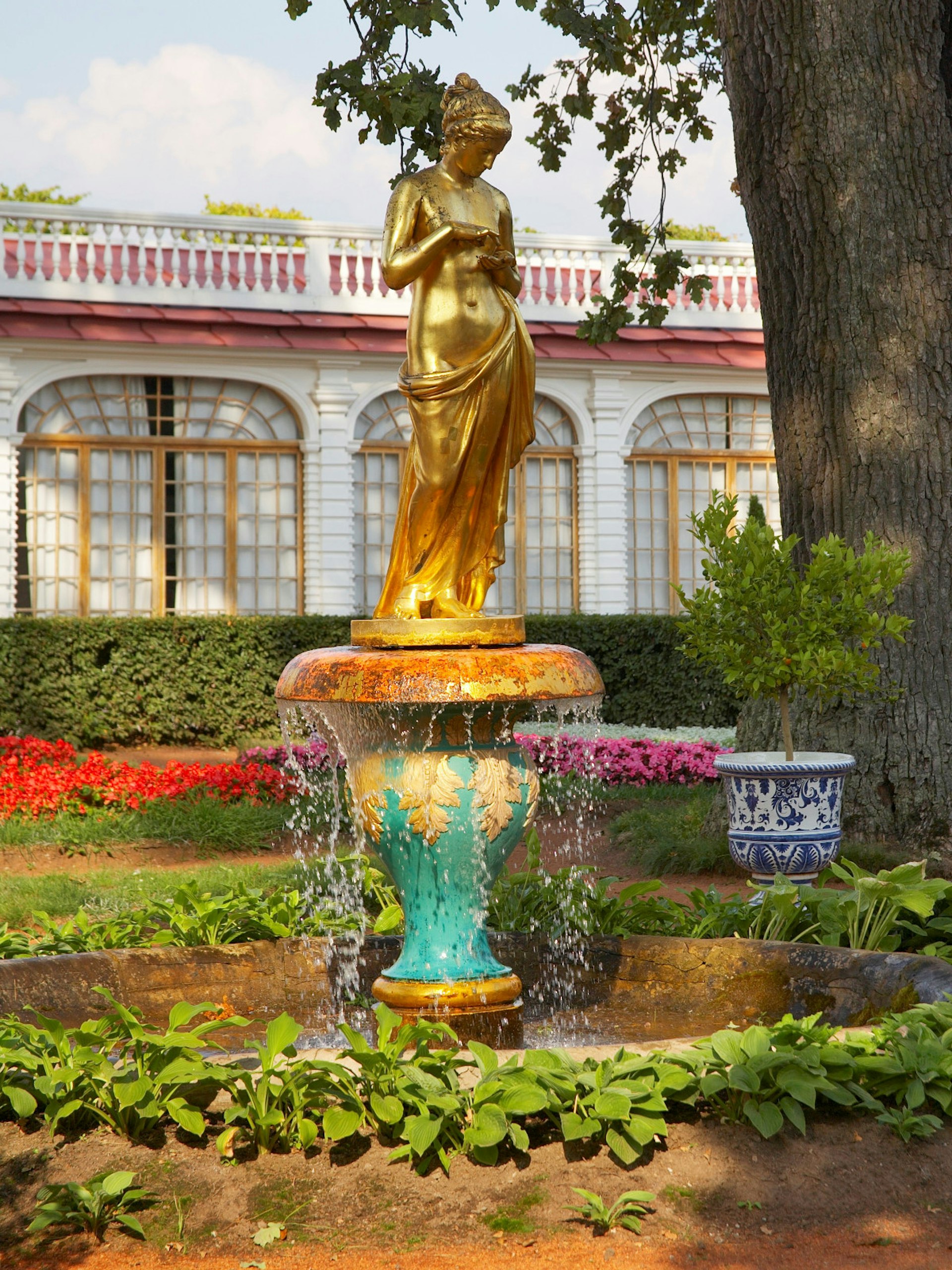 The Cloche Fountain in Peterhof's Monplaisir Garden, part of Peter the Great's palace complex © Svetlana K / Getty Images