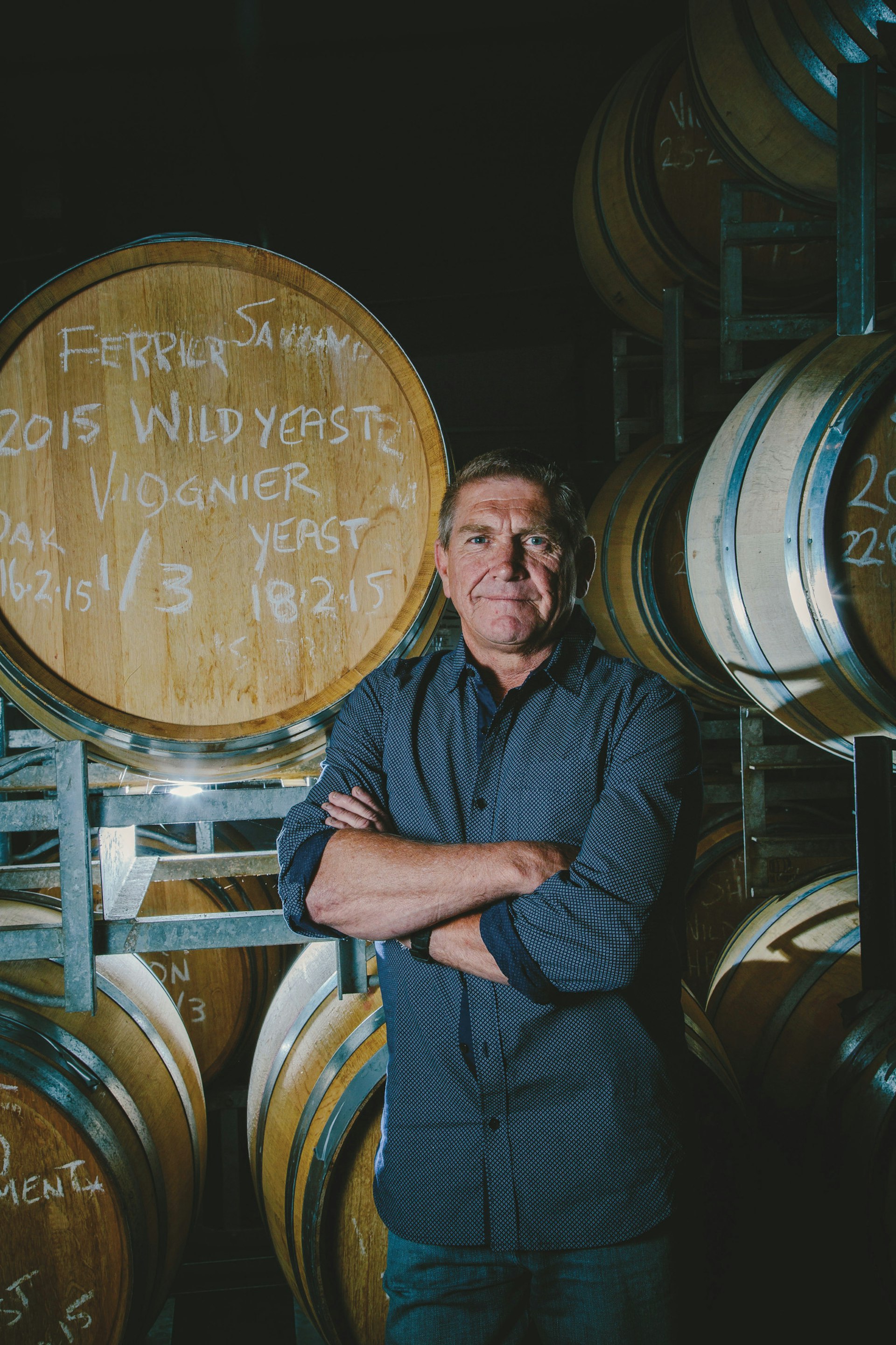 Local winemaker Mike Hayes of Symphony Hill © Courtesy of Symphony Hill