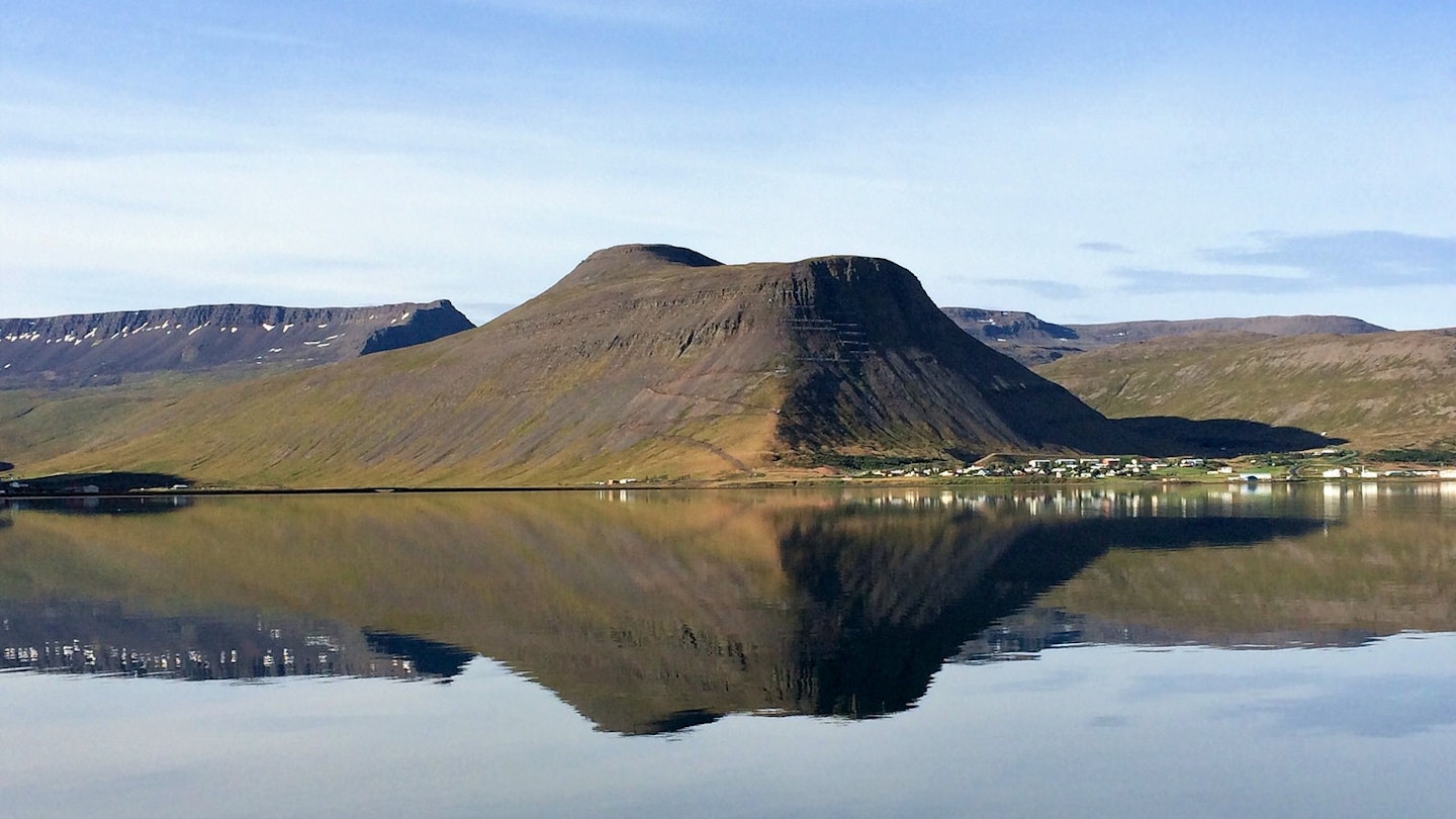 Beautiful northwest Iceland scenery