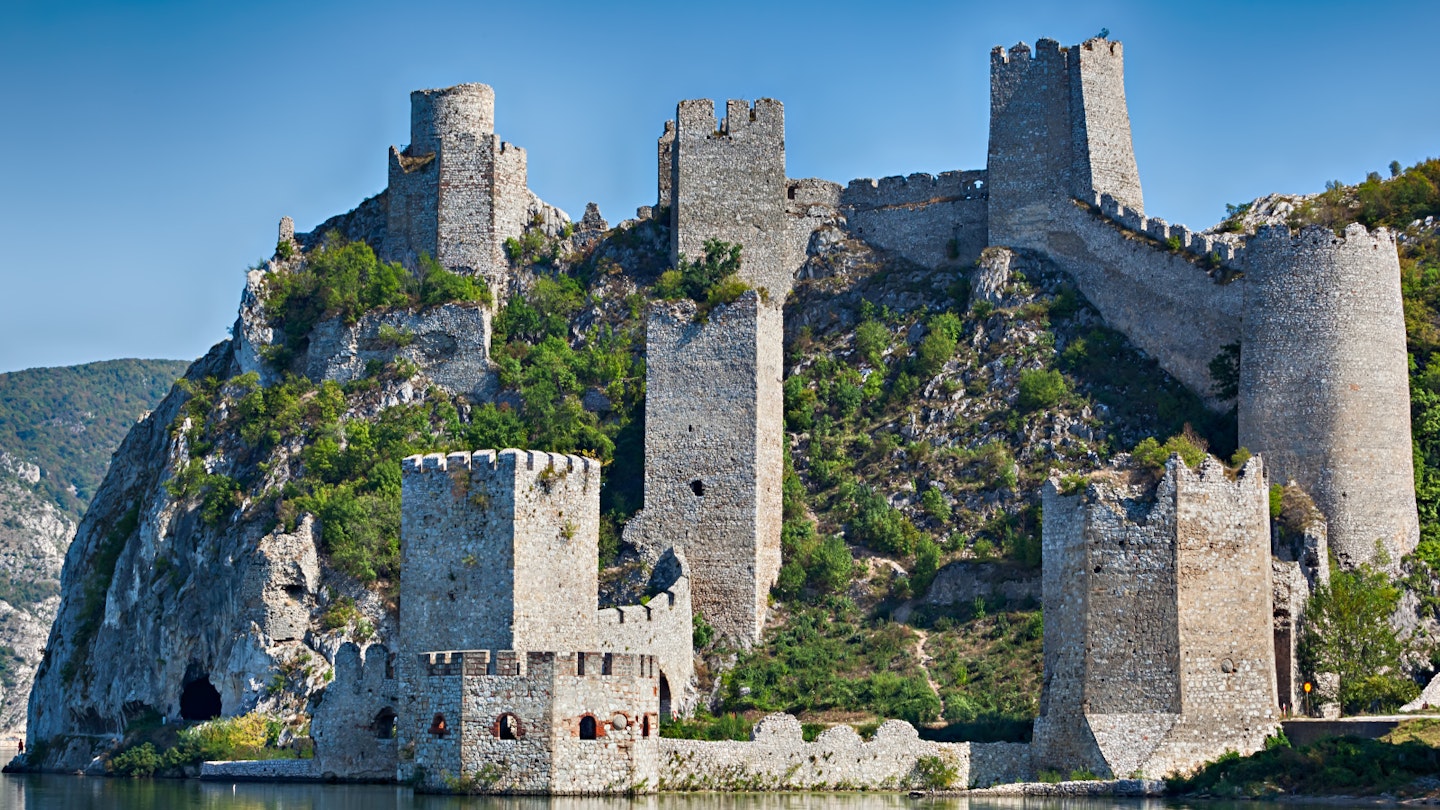 The 14th-century Golubac fortress on the Danube guards the entrance to the Djerdap National Park © Mirjana Ristic Damjanovic / Shutterstock