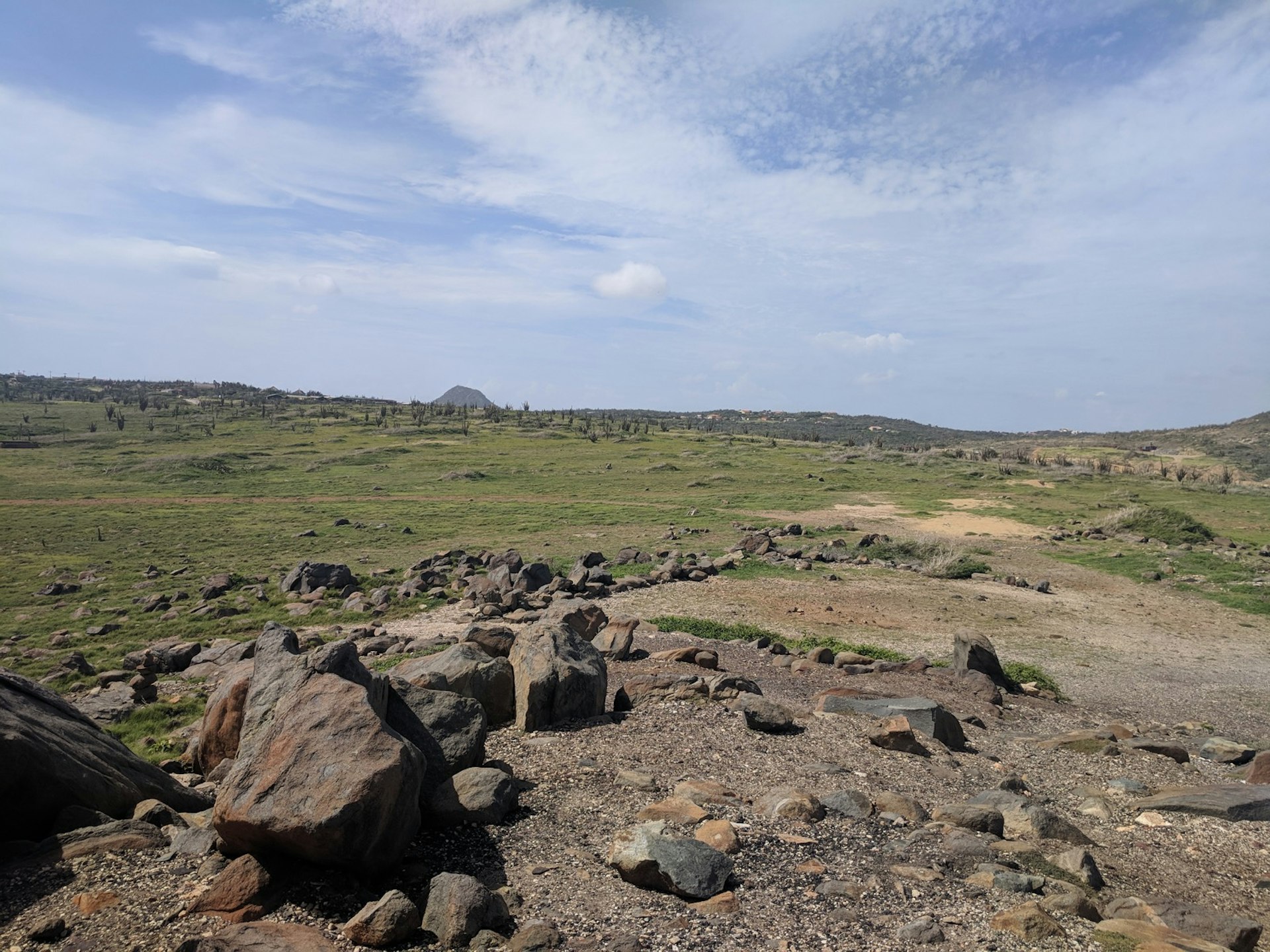 The rocky terrain on the northern coast of Aruba © Alicia Johnson / Lonely Planet 