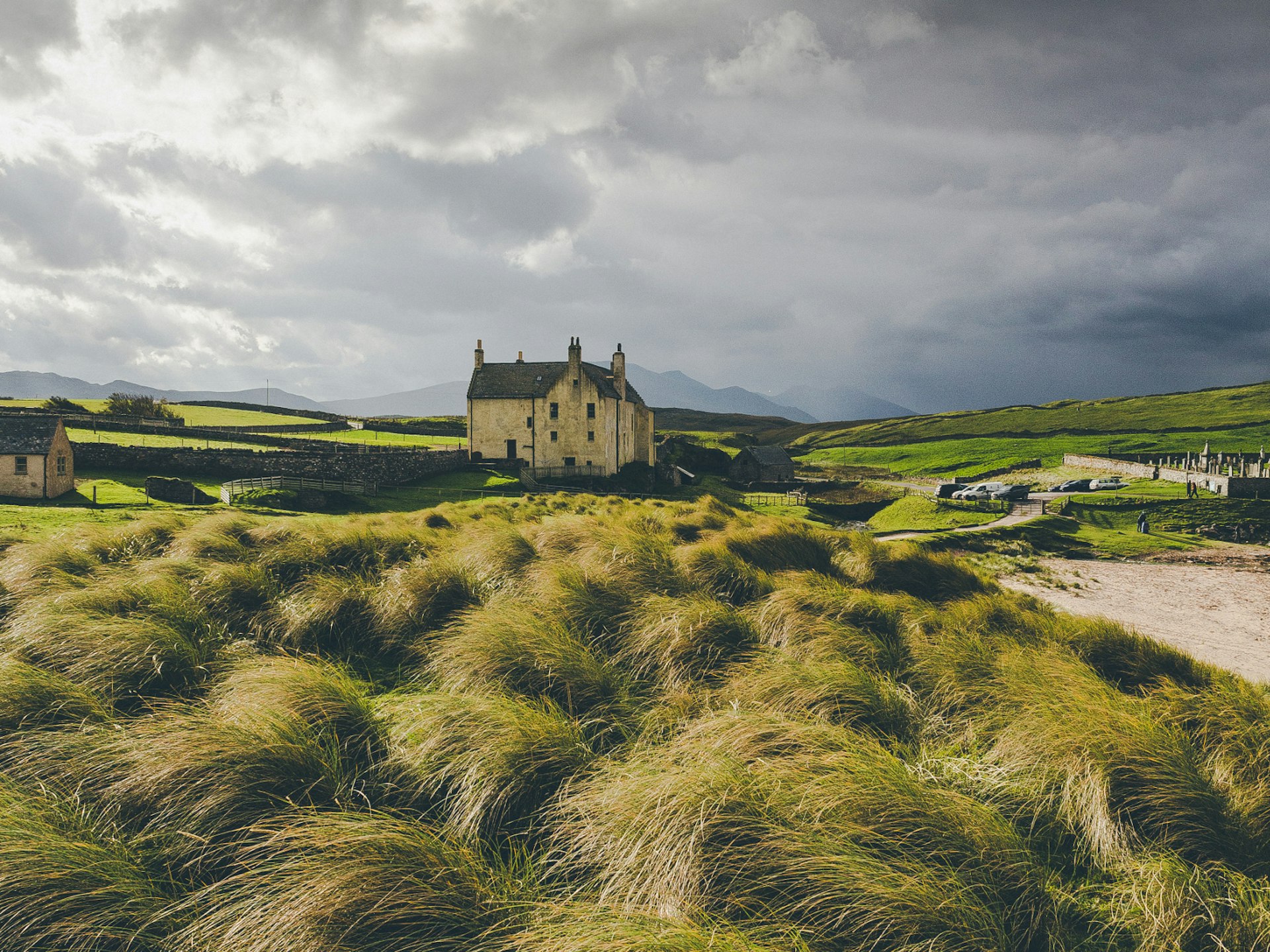 A house beside the beach at Balnakeil 