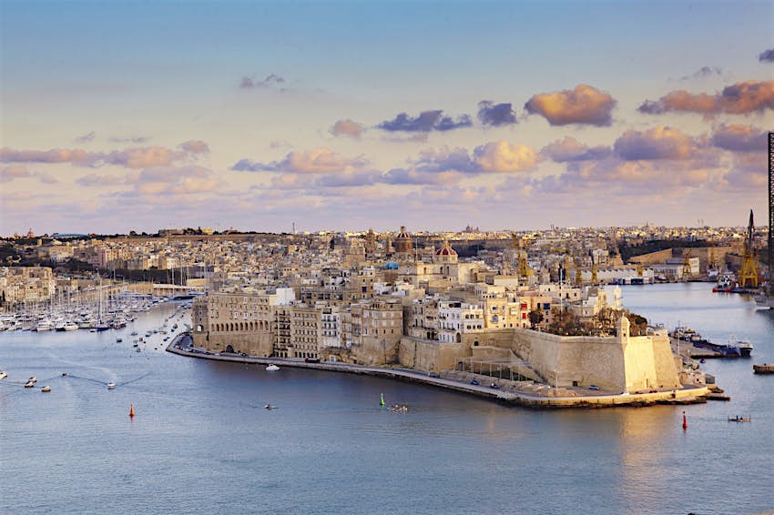 The ancient fortified city of Senglea