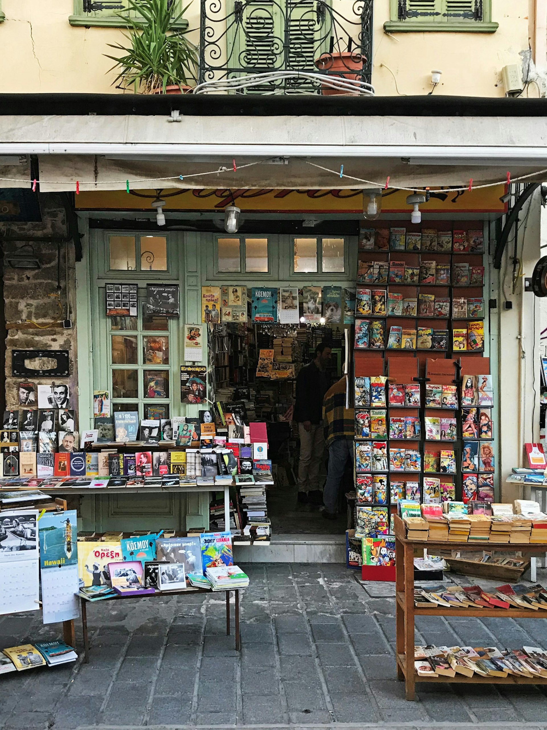 There are plenty of comics shops around Athens, including this one in Monastiraki neighbourhood © Vangelis Koronakis / Lonely Planet