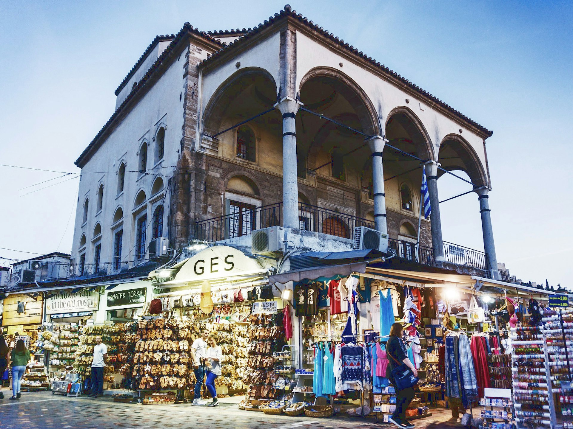 The bustling Monastiraki flea market is an unmissable shopping experience in Athens © ilolab / Shutterstock