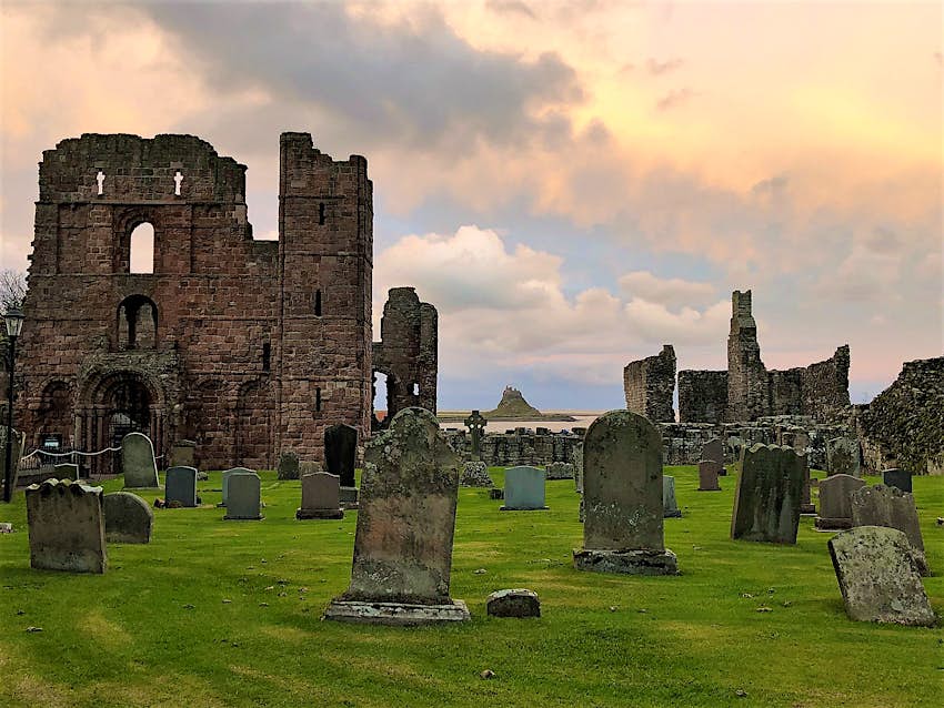 Lindisfarne Priory ruins