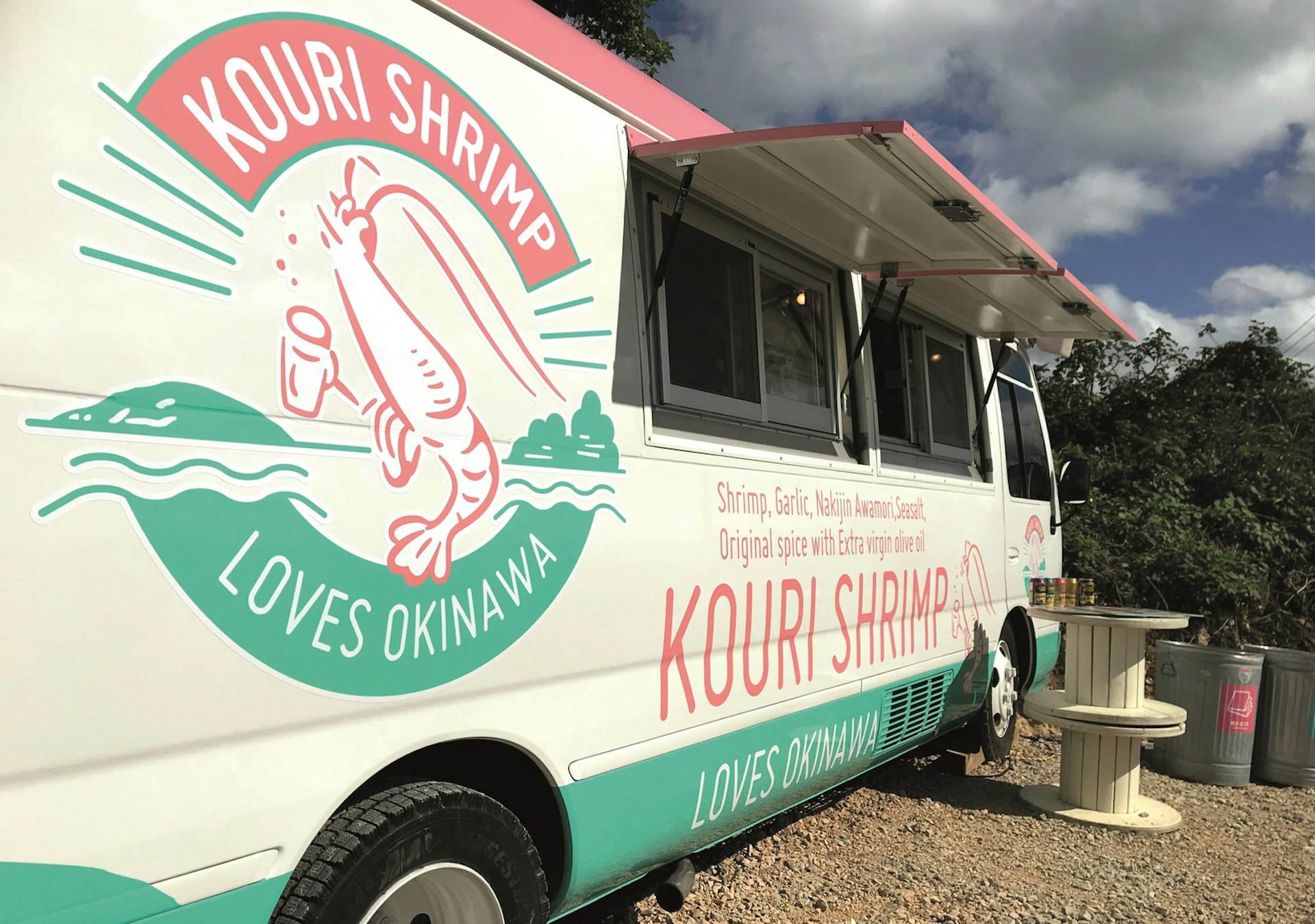 Food trucks: Kouri Shrimp, Kouri Island, Japan