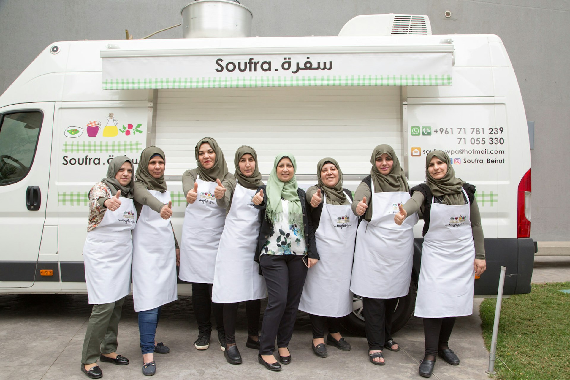 Food trucks: Soufra, Beirut, Lebanon