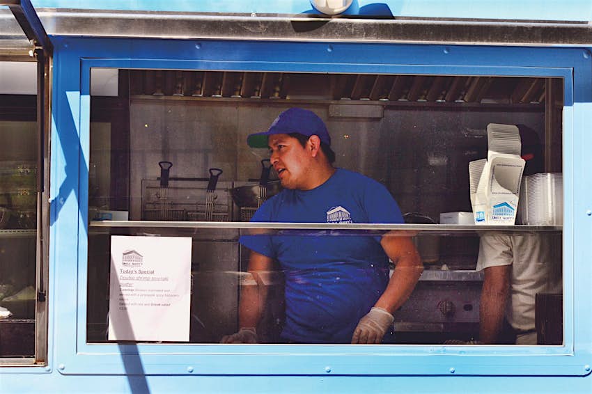 Food trucks: Uncle Gussy's, NYC, USA
