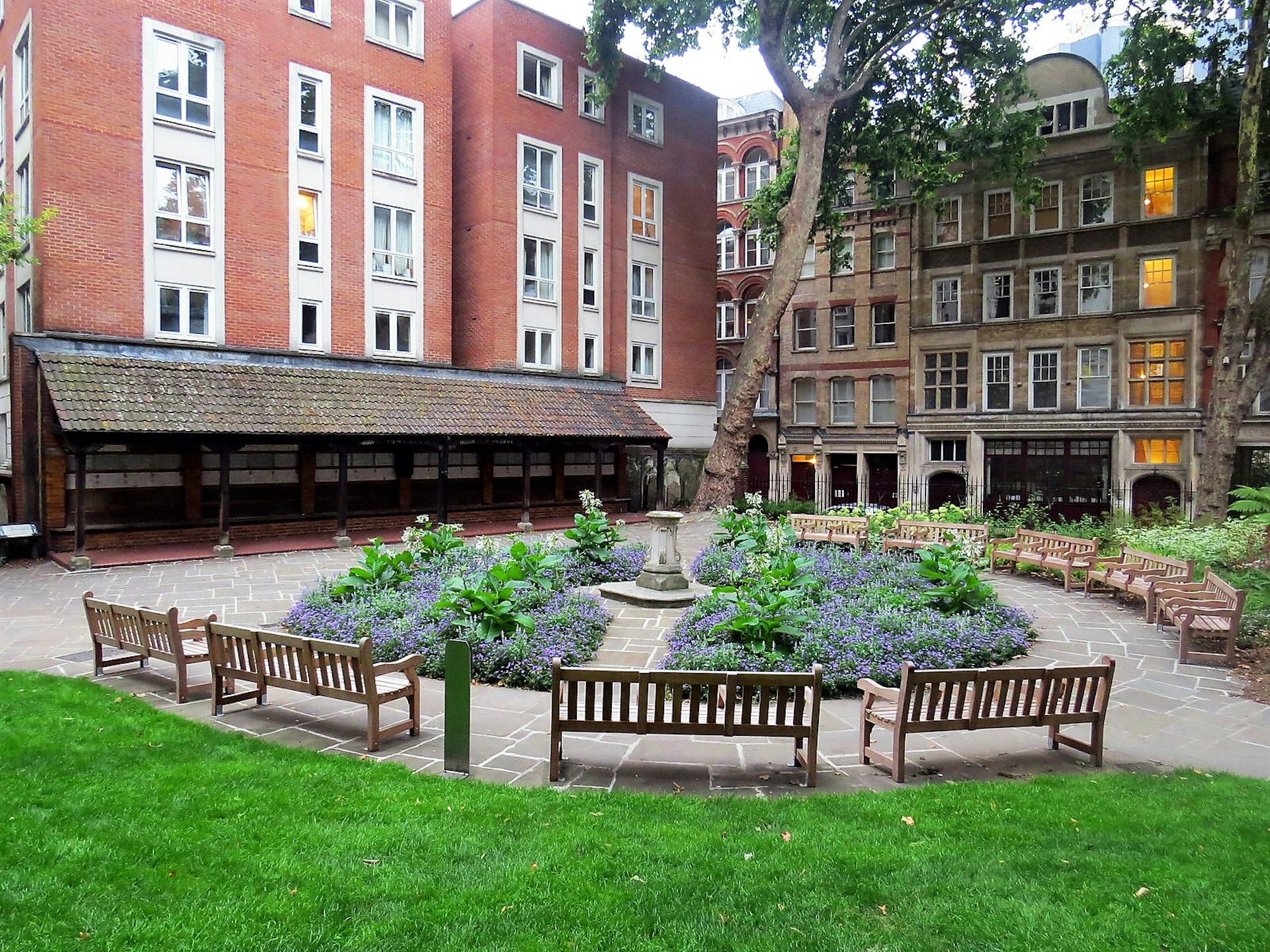 The Postman's Park in central London.