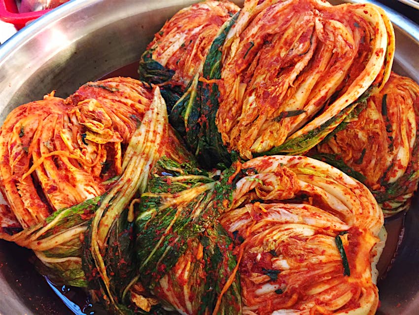 Features - Close-Up Of Kimchi In Bowl