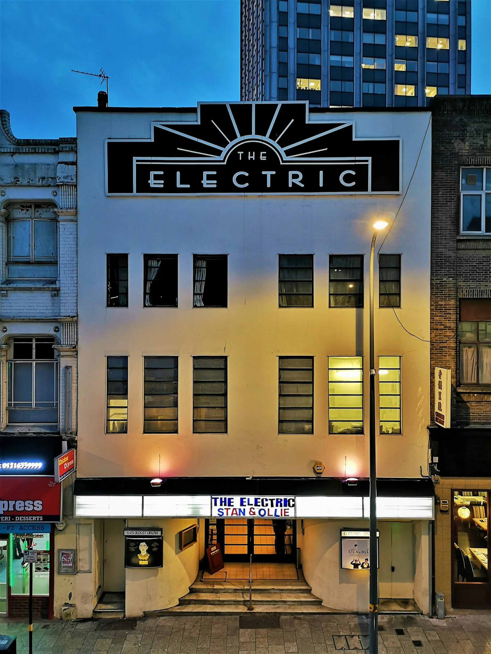 The exterior of The Electric cinema.