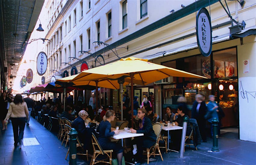 Soak up Melbourne's food and cafe culture on a brief stopover ©James Braund/Lonely Planet