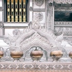 The exterior of Wat Srisuphan's intricate silver shrine © Alana Morgan / Lonely Planet