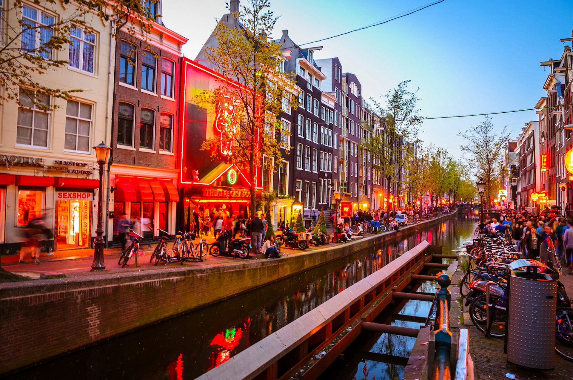 Educate yourself on the Red Light District with a walking tour run by the Prostitution Information Centre © Olena Z/Lonely Planet